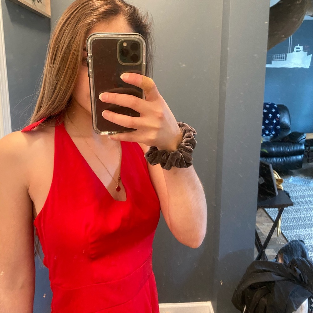 Red jumpsuit - Picture 2 of 8